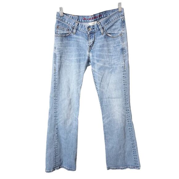 Vintage Levi’s “Little e” Curvy Bootcut Jeans Size 6S / W28 - Picture 1 of 14